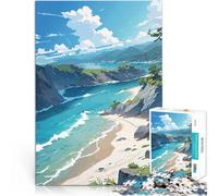 Puzzle da 2000 pezzi per adolescenti L'isolotto anteriore Giocattoli Giochi Educativi Antistress Gioco educativo per compleanno e Natale 70x100cm
