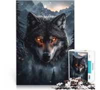 Puzzle da 2000 pezzi per adolescenti Montagna del Lupo Antistress Vacanza in patria Uccidere il tempo Regalo di compleanno, regali, arte murale 70x100cm