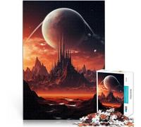 Puzzle da 2000 pezzi per adolescenti Montagne e pianeti Allena il tuo cervello e le tue mani Gioco educativo per compleanno e Natale 70x100cm