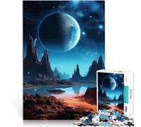 Puzzle da 2000 pezzi per adolescenti Montagne e pianeti Gioco impegnativo e gioco in famiglia Gioco educativo per compleanno e Natale 70x100cm