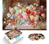 Puzzle da 2000 pezzi per adolescenti Natura morta con fiori Vacanza a casa: uccidere il tempo Collezione di artisti, Belle arti 70x100cm