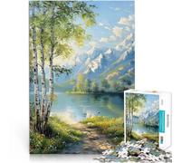 Puzzle da 2000 pezzi per adolescenti Natura tranquilla Fatto di carta,per età pari o superiore a 14 anni Giochi di famiglia Decorazioni e regali unici per la casa。misurare:70x100cm