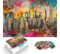 Puzzle da 2000 pezzi per adolescenti New York City Antistress Vacanza in patria Uccidere il tempo Decorazioni e regali unici per la casa 70x100cm