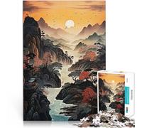 Puzzle da 2000 pezzi per adolescenti Paesaggi mozzafiato Vacanza a casa: uccidere il tempo Adatto per la decorazione del desktop 70x100cm