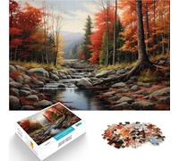 Puzzle da 2000 pezzi per adolescenti Paesaggio autunnale Giocattoli per l'intrattenimento in famiglia Collezione di artisti, Belle arti 70x100cm