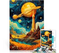 Puzzle da 2000 pezzi per adolescenti Paesaggio del razzo spaziale Analisi e logica Ogni pezzo è unico - Gioco divertente e stimolante per tutta la famiglia 70x100cm