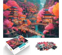 Puzzle da 2000 pezzi per adolescenti paesaggio fantastico 26 Vacanza a casa: uccidere il tempo Giocattoli per la decorazione della casa 70x100cm