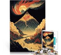 Puzzle da 2000 pezzi per adolescenti Paesaggio montano per il giocattolo di sfida del gioco educativo Adatto per la decorazione del desktop 70x100cm