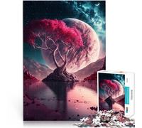 Puzzle da 2000 pezzi per adolescenti Paesaggio spaziale colorato Analisi e logica Decorazione murale Regali unici per compleanno e Natale 70x100cm