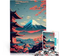 Puzzle da 2000 pezzi per adolescenti pagoda giapponese per il giocattolo di sfida del gioco educativo Migliorare l'amore tra le coppie 70x100cm