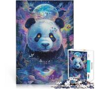 Puzzle da 2000 pezzi per adolescenti Panda colorato fantasy Riduzione dello stress interessante è ideale come regalo per tutta la famiglia 70x100cm