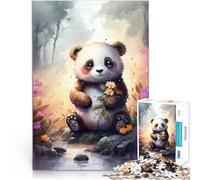 Puzzle da 2000 pezzi per adolescenti Panda Fiction Difficile da completare ma divertente e umoristico Decorazioni e regali unici per la casa 70x100cm