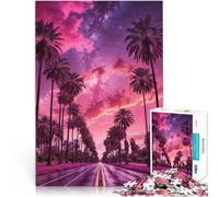 Puzzle da 2000 pezzi per adolescenti Paradiso al tramonto Allena il tuo cervello e le tue mani perché è ideale come regalo per tutta la famiglia 70x100cm