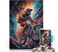 Puzzle da 2000 pezzi per adolescenti Pianeti astronauti BMX Giocattolo educativo antistress perché è ideale come regalo per tutta la famiglia 70x100cm