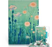 Puzzle da 2000 pezzi per adolescenti Pittura floreale subacquea Giocattolo educativo antistress Lista dei desideri con Babbo Natale 70x100cm