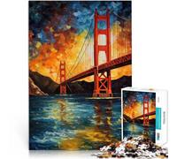 Puzzle da 2000 pezzi per adolescenti Porta d'Oro Stellata Giocattoli Giochi Educativi Antistress con poster abbinato e foglio di quiz 70x100cm