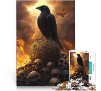 Puzzle da 2000 pezzi per adolescenti Profezia del Corvo Mistico Giocattoli Giochi Educativi Antistress è ideale come regalo per tutta la famiglia 70x100cm