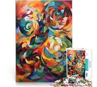 Puzzle da 2000 pezzi per adolescenti Punti vorticosi Giocattolo educativo intellettuale decomprimente Lista dei desideri con Babbo Natale 70x100cm