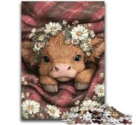 Puzzle da 2000 pezzi per adolescenti raffigurante Yak nella fattoria, perfetto per trascorrere il tempo in casa, con pezzi completamente interconnessi e di forma casuale (70X100cm)