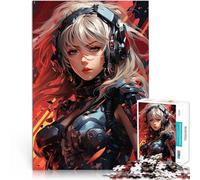 Puzzle da 2000 pezzi per adolescenti Ragazza Cyber Beat Futuristico Gioco intellettuale Attività divertenti a casa, regali di compleanno, regali di viaggio, 70x100cm