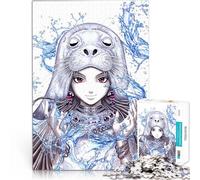 Puzzle da 2000 pezzi per adolescenti Ragazza foca Selkie Per il divertimento in famiglia con pezzi completamente interconnessi di forma casuale 70x100cm