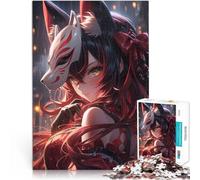 Puzzle da 2000 pezzi per adolescenti Ragazza samurai anime Giocattoli per l'intrattenimento in famiglia Adatto per la decorazione del desktop 70x100cm