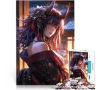 Puzzle da 2000 pezzi per adolescenti Ragazza samurai demone Giocattoli per l'intrattenimento in famiglia Interazione genitore-figlio 70x100cm