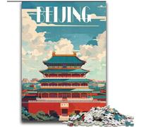 Puzzle da 2000 pezzi per adolescenti, regali Beijing Splendor, giocattoli educativi per l'apprendimento, regali di compleanno unici per età 14+ 70x100cm