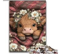 Puzzle da 2000 pezzi per adolescenti, regali, fattoria, yak, giochi educativi, decorazione per la casa, collezione di artisti, belle arti, 70x100cm