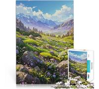 Puzzle da 2000 pezzi per adolescenti Rocce e petali per il giocattolo di sfida del gioco educativo Regalo di compleanno, regali, arte murale 70x100cm