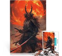 Puzzle da 2000 pezzi per adolescenti Samurai Guerriero Giapponese Sollievo dallo stress Decorazione murale Regali unici per compleanno e Natale 70x100cm