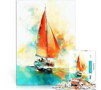 Puzzle da 2000 pezzi per adolescenti Sport di regata velica Vacanza a casa: uccidere il tempo Regalo di compleanno, regali, arte murale 70x100cm