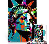 Puzzle da 2000 pezzi per adolescenti Statua della libertà Gioco impegnativo e gioco in famiglia perché è ideale come regalo per tutta la famiglia 70x100cm