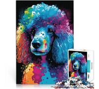 Puzzle da 2000 pezzi per adolescenti Stile Barboncino 5 giochi divertenti per famiglie con pezzi completamente interconnessi di forma casuale 70x100cm
