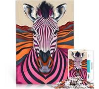 Puzzle da 2000 pezzi per adolescenti Strisce di zebra Giocattolo educativo intellettuale decomprimente è ideale come regalo per tutta la famiglia 70x100cm