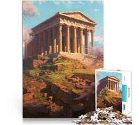 Puzzle da 2000 pezzi per adolescenti Tempio di Efesto Antistress Vacanza in patria Uccidere il tempo offerte come regali per tutta la famiglia 70x100cm