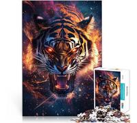Puzzle da 2000 pezzi per adolescenti Tigre di fantasia Difficile da completare ma divertente e umoristico gioco di sfida unico 70x100cm
