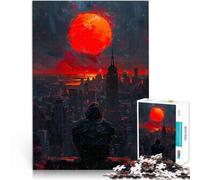 Puzzle da 2000 pezzi per adolescenti Tramonto urbano per il giocattolo di sfida del gioco educativo Giocattoli per la decorazione della casa 70x100cm