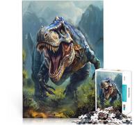 Puzzle da 2000 pezzi per adolescenti TRex ruggente Giocattoli educativi per l'apprendimento Giochi per famiglie gioco di sfida unico 70x100cm