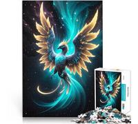 Puzzle da 2000 pezzi per adolescenti Uccello fenice mistico Gioco di famiglia antistress sfida difficile Regalo di opere d'arte 70x100cm
