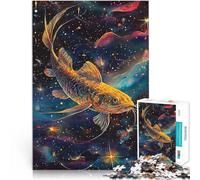 Puzzle da 2000 pezzi per adolescenti Un pesce gatto gigante nuota nell'arte Difficile e sfidante perché è ideale come regalo per tutta la famiglia 70x100cm
