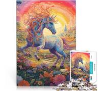 Puzzle da 2000 pezzi per adolescenti Unicorno magico per il giocattolo di sfida del gioco educativo Giocattoli per la decorazione della casa 70x100cm