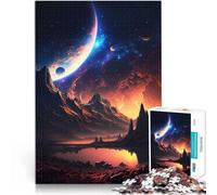 Puzzle da 2000 pezzi per adulti Alba sull'universo Giocattoli educativi per l'apprendimento Giochi per famiglie Decorazione della casa 70x100cm