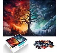 Puzzle da 2000 pezzi per adulti albero della vita Difficile da completare ma divertente e umoristico è ideale come regalo per tutta la famiglia 70x100cm