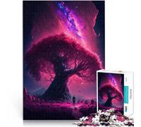 Puzzle da 2000 pezzi per adulti Albero dell'aurora Giocattoli educativi per l'apprendimento Giochi per famiglie Interazione genitore-figlio 70x100cm