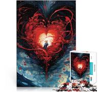Puzzle da 2000 pezzi per adulti Amore profondo Fatto di carta，da 14 anni in su Decorazione della casa Regali di compleanno。misurare：70x100cm/27.5x39.3pollice