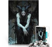 Puzzle da 2000 pezzi per adulti Angeli neri dell'inferno Giocattoli per l'intrattenimento in famiglia Regalo di compleanno, regali, arte murale 70x100cm