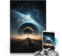 Puzzle da 2000 pezzi per adulti Arte della solitudine interstellare Rompicapo Ogni pezzo è unico - Gioco divertente e stimolante per tutta la famiglia 70x100cm