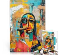 Puzzle da 2000 pezzi per adulti Arte moderna e accattivante dei personaggi sfida educativa Migliorare l'amore tra le coppie 70x100cm