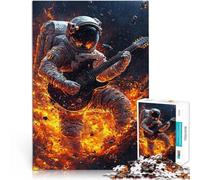 Puzzle da 2000 pezzi per adulti Astronauta che dondola Giocattolo educativo intellettuale decomprimente Lista dei desideri con Babbo Natale 70x100cm